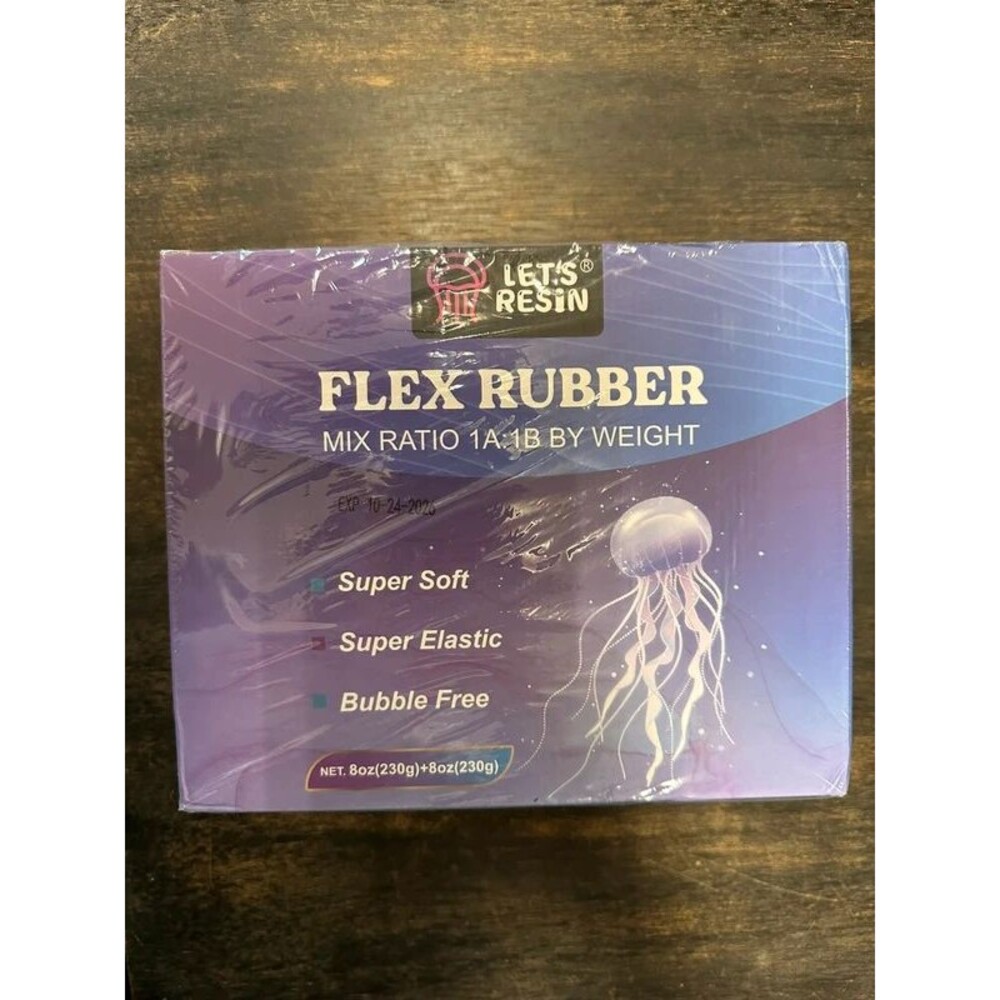 Let’s Resin Flex Rubber - Make Taba Squishies